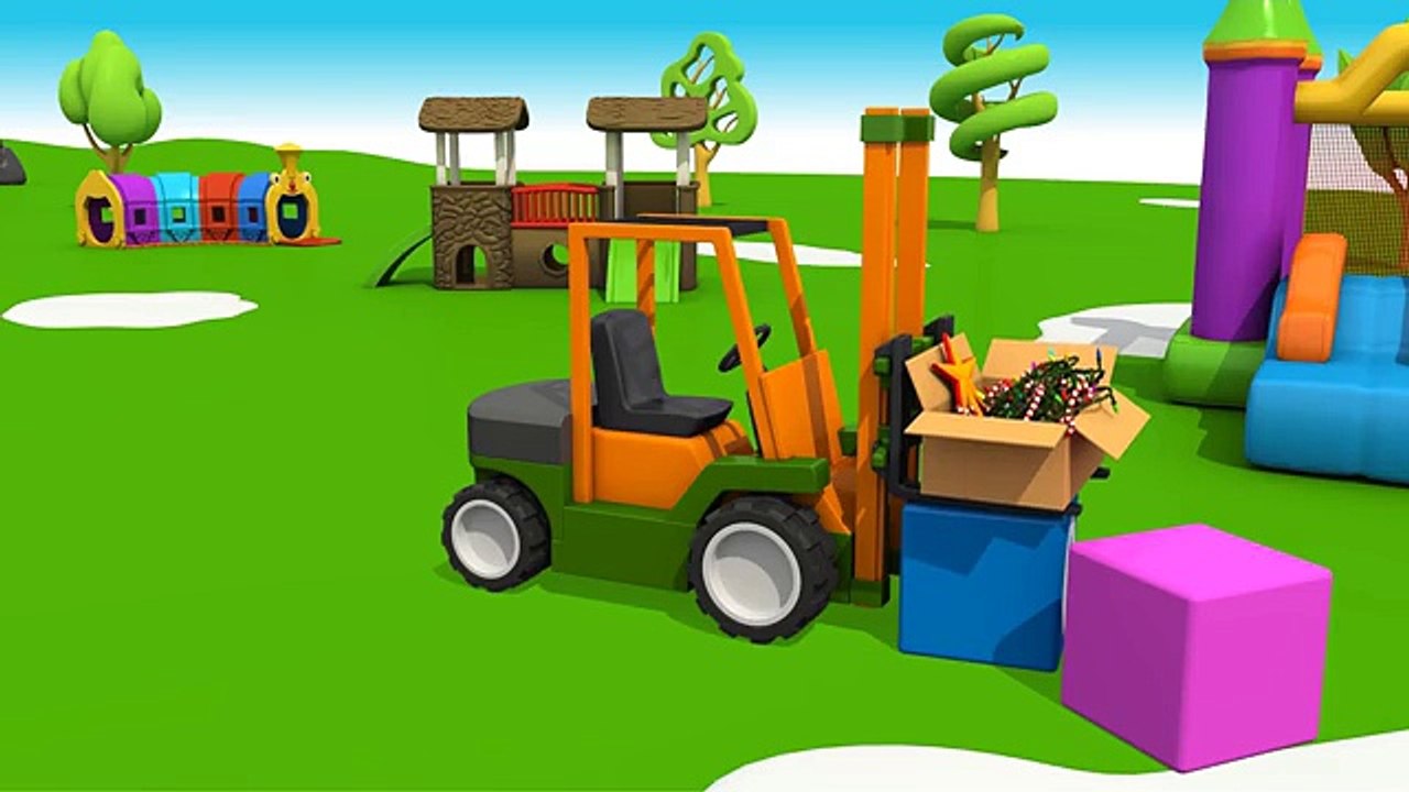 Léo le camion curieux - Le sapin de Noël _ SPECIAL NOEL _ Dessins animés en français (360p)