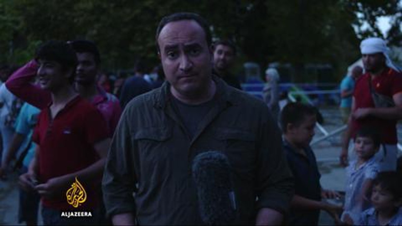 Refugees enraged at inhumane treatment