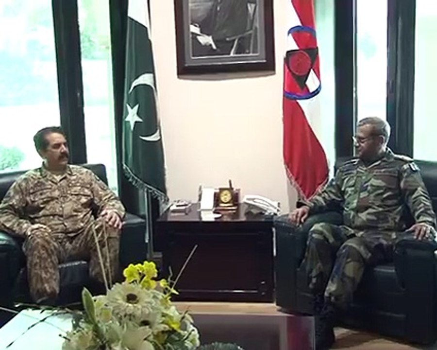 latest Footage of Chief Of Army Staff and Chief of Air Staff Peshawar visit (ISPR Official)