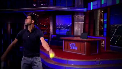 Novak Djokovic atacó a conductor de TV