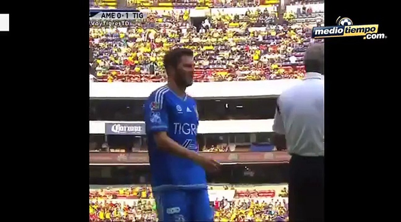 Tras empujón, Gignac dejó moretón a Ferretti