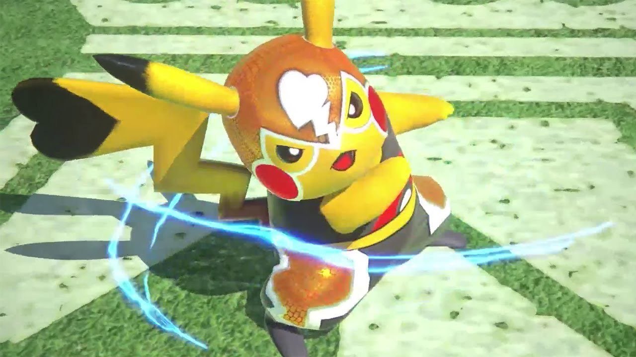 Pokkén Tournament Masked Pikachu Trailer