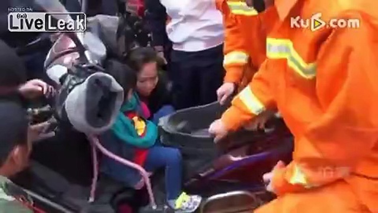 Long steel bolt punched into 4 yo girl's skull