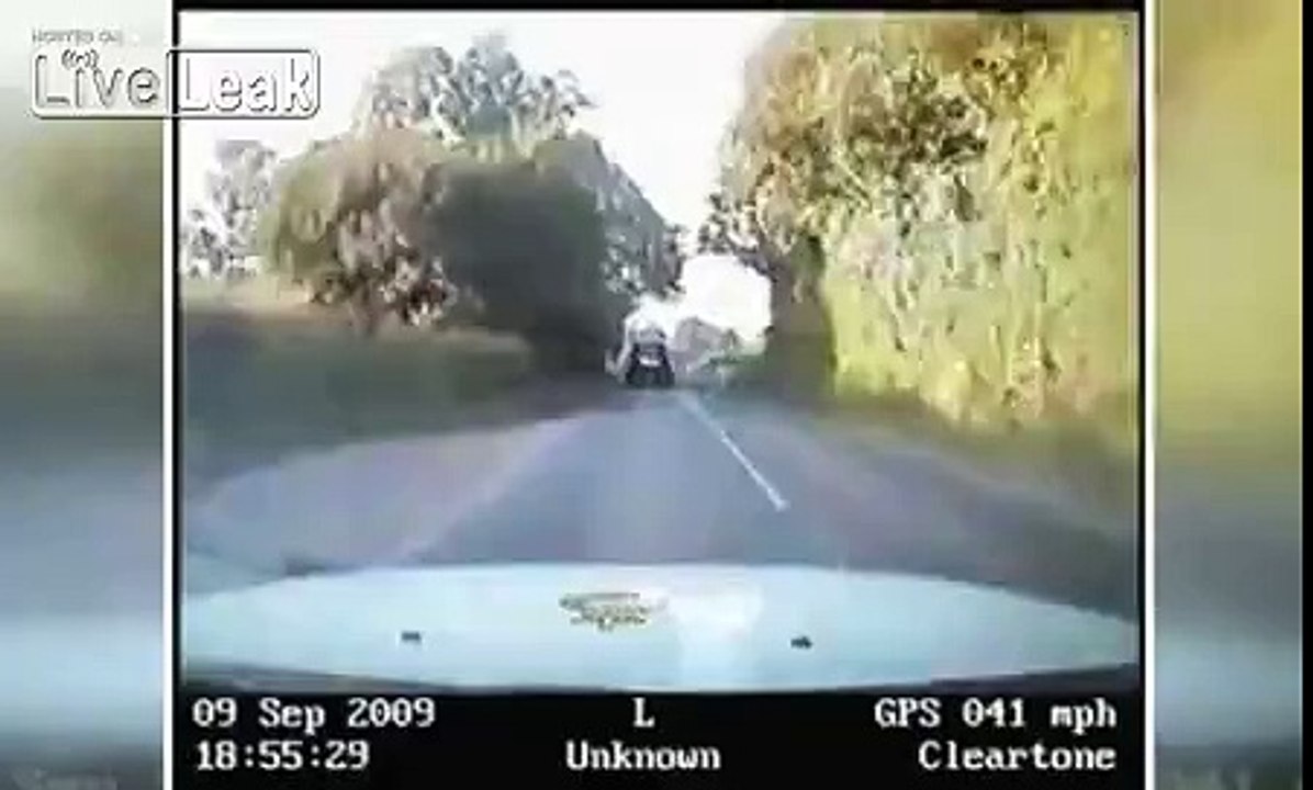 Policeman Caught On Film Smashing Up OAP's Car