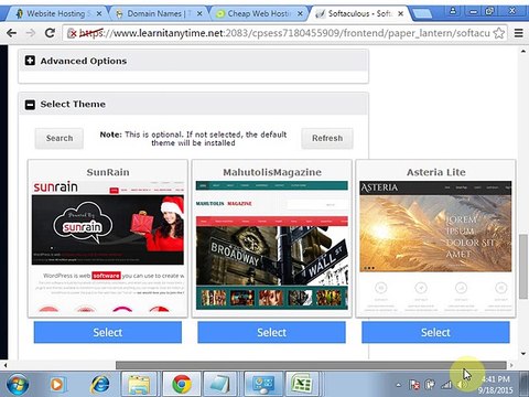 Lecture 3 cPanel configuring and installing WordPress