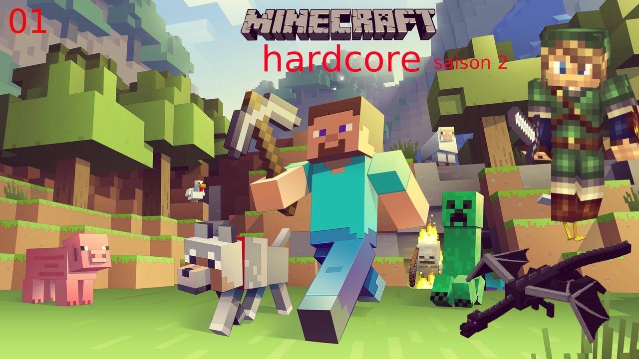 minecraft  hardcore saison 2 episode 1 un debut qu