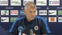 La conférence de presse avant SMCaen - Montpellier HSC