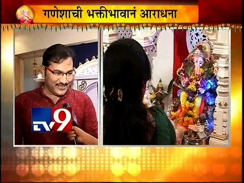 Singer Sudesh Bhonsle Celebrated Ganpati festival at Sister’s Home-TV9