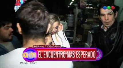 Gisela Bernal tras su encuentro con Francisco Delgado