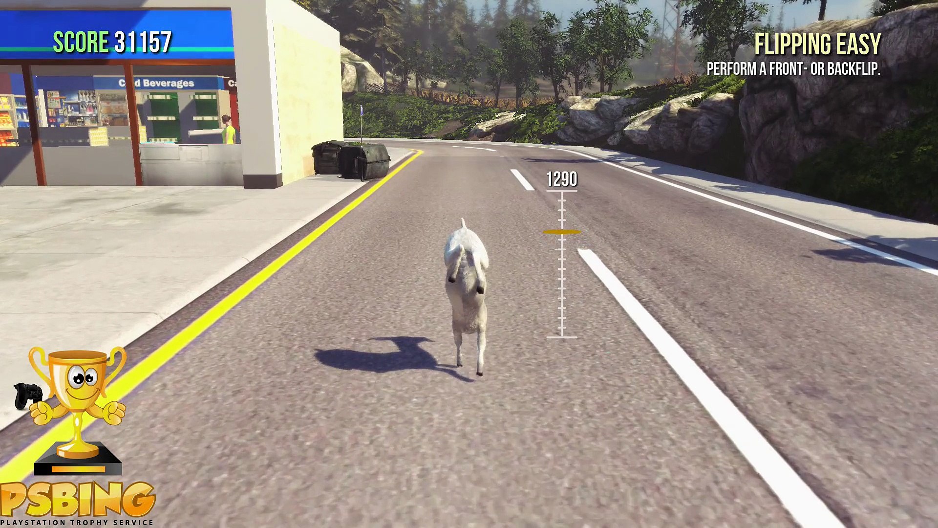 ⁣Goat Simulator - Tony Goat Trophy