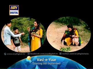 'Vasl-e- Yaar' starting from 21st September 2015 - ARY Digital
