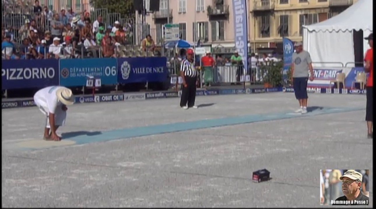 Demi-finale et finale du tir de précision Europétanque Département des Alpes-Maritimes à Nice