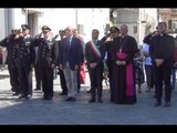 Aversa (CE) - Festa Madonna Casaluce, deposizione corona d'alloro ai Caduti (12.09.15)