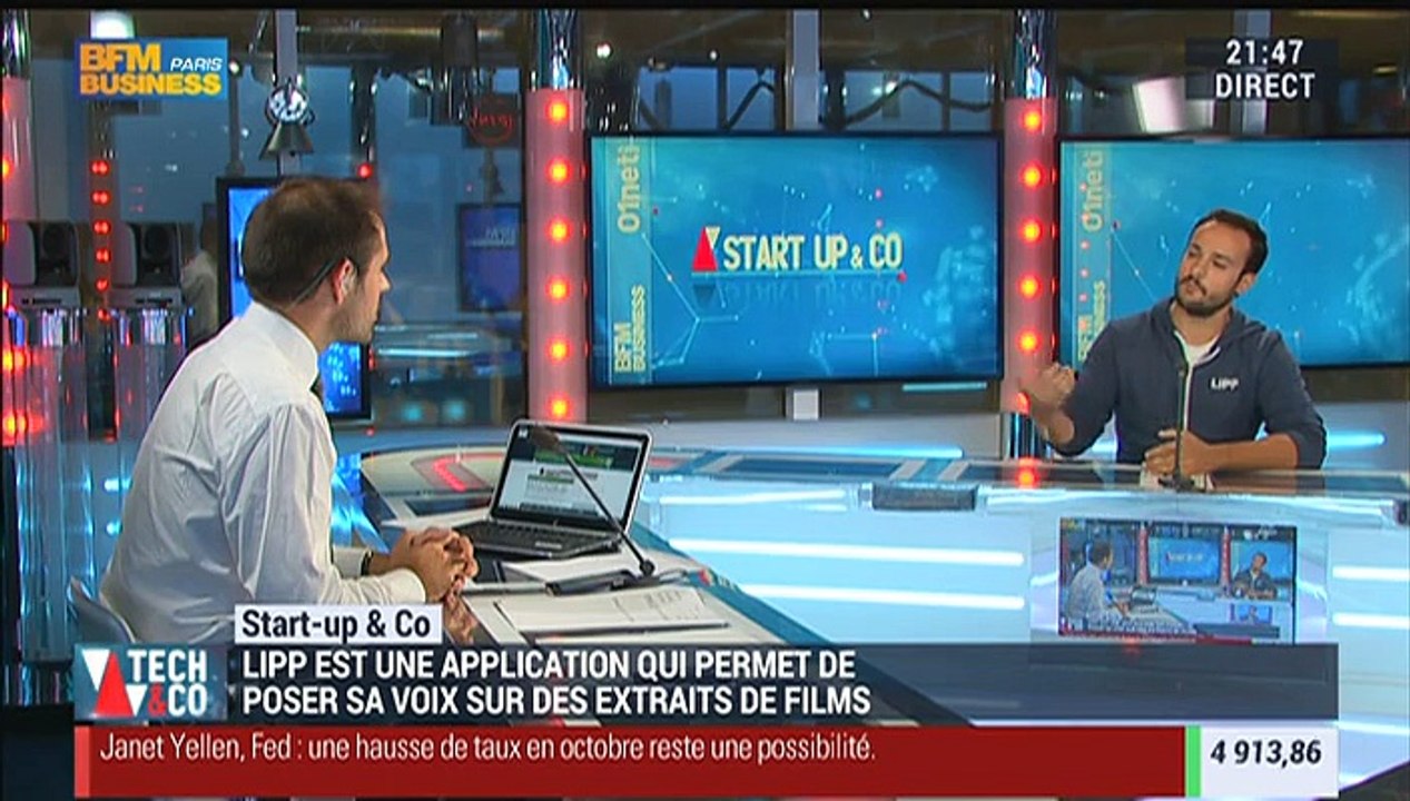 Start-up & Co: Lipp, l'appli qui permet d’enregistrer sa voix sur des vidéos - 17/09