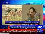 DG ISPR Asim Bajwa briefs media on Badaber attack.