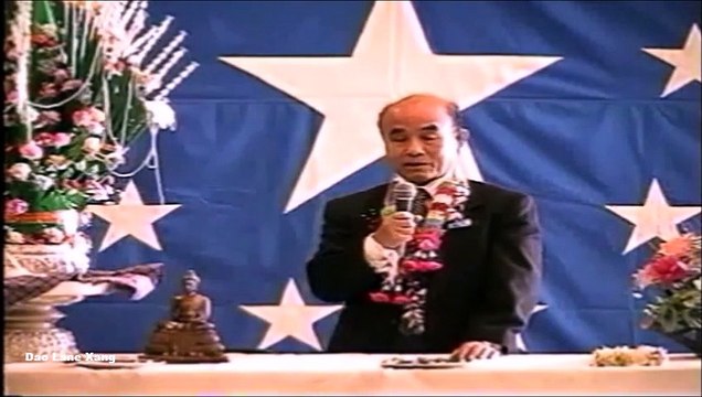 General kongle's speech about three head elephant flag and Lao-Viet's flag - Dao Lane Xang