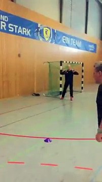 Uwe Gensheimer, tir de fou à l'entraînement - Handball