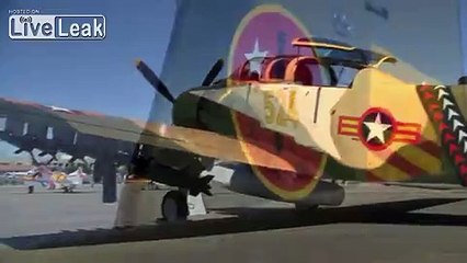 Douglas A1-E Skyraider Cockpit Video (1952 Camo Paint Scheme)