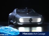 Mercedes Concept IAA en direct du salon de Francfort 2015
