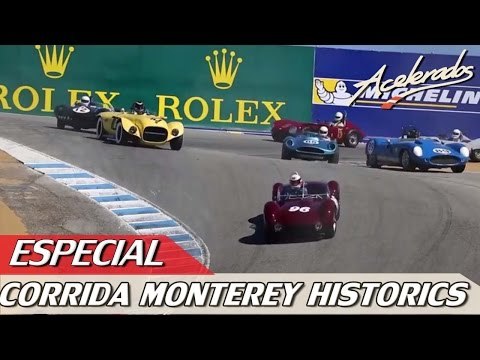 MONTEREY HISTORICS - CORRIDA DE CARROS CLÁSSICOS NA CALIFÓRNIA - ESPECIAL #25 | ACELERADOS
