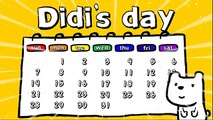 Didi's day 4 - Good morning - Dessin animé éducatif pour apprendre l'anglais - Genikids (360p)