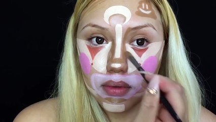 Women Are Transformed Through Makeup Contouring