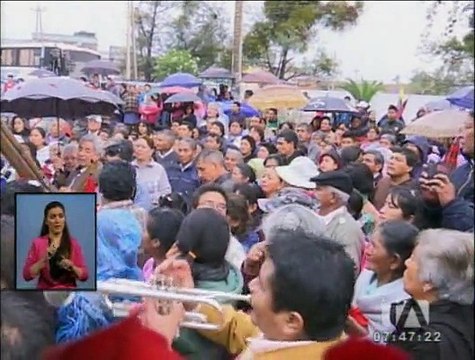 Virgen del Quinche llega al barrio Selva Alegre para dejar un mensaje de fe