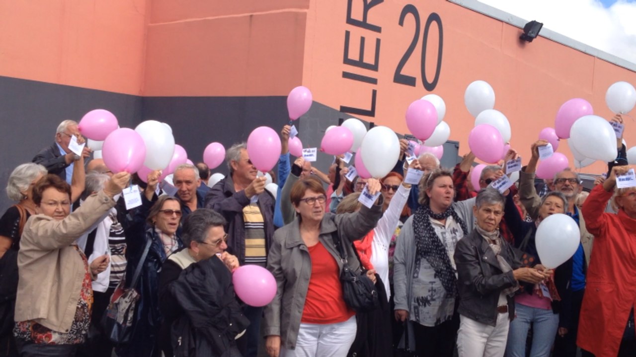 Lâcher de ballons pour les 30 ans des Restos du cœur