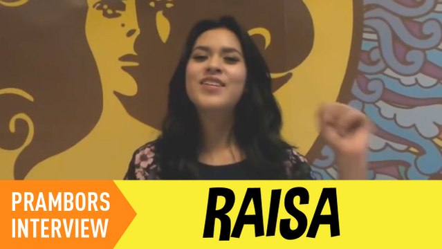 Interview Raisa @ Prambors!