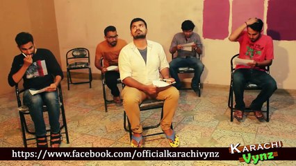 Unity During MCQ's Exam By Karachi Vynz