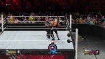 WWE 2K16 : Sting vs Rollins