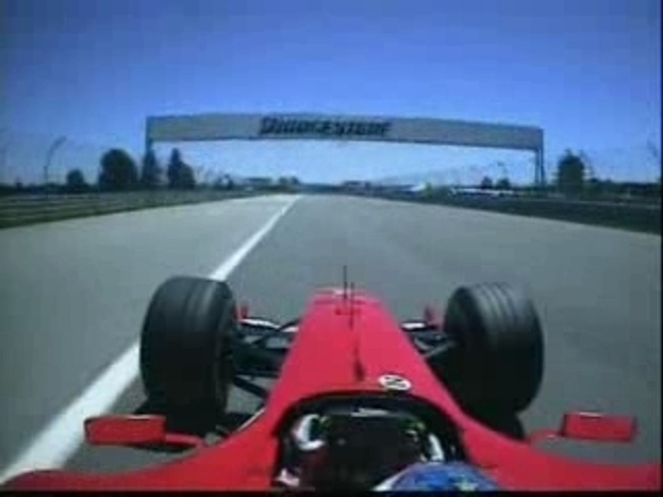F1 04 - R09 Indiana Pole - Barrichello