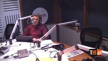 Así fue como un locutor de radio transmitió con calma durante terremoto