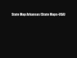 Read State Map Arkansas (State Maps-USA) Book Download Free