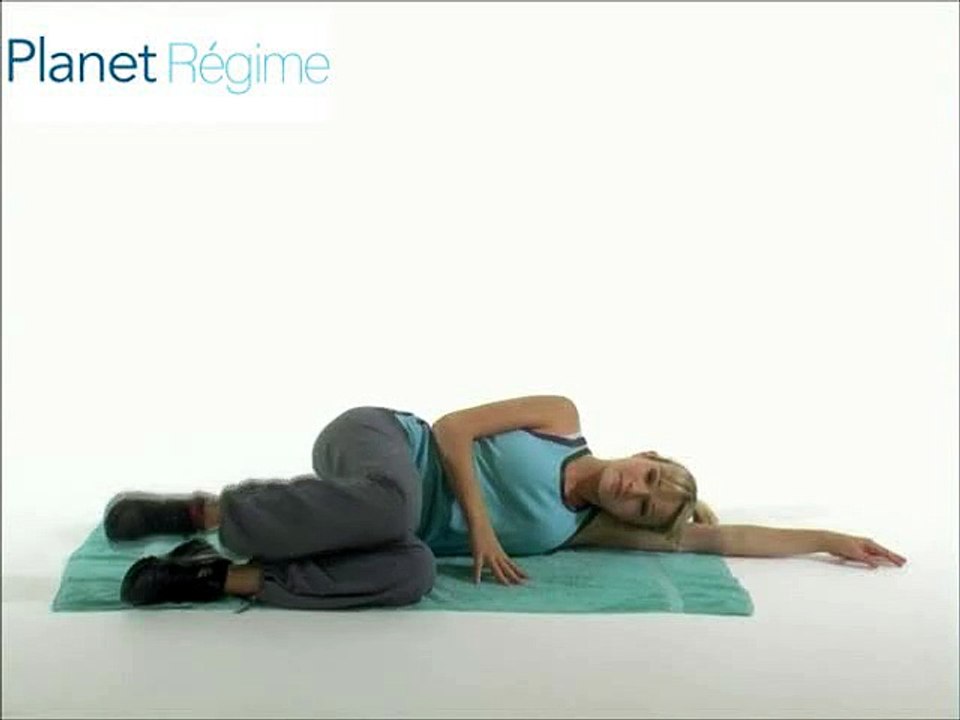 Programme Gym Planet Régime : Fessiers, genou-poitrine