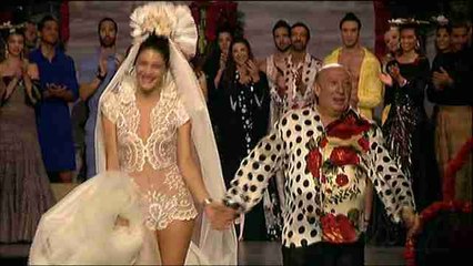 Alma de Rock&Roll y estampados "Spanish Kabuki" en el desfile de Montesinos