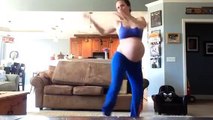 Cette maman danse pour déclencher son accouchement