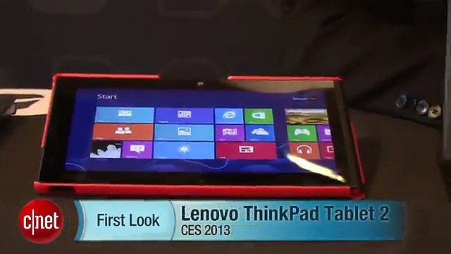 Hands on with the Lenovo ThinkPad Tablet 2 2014