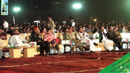SC Commander Address on Yadgar e Shuhada 6 Sep 2015 in Quetta Pakistan - 04