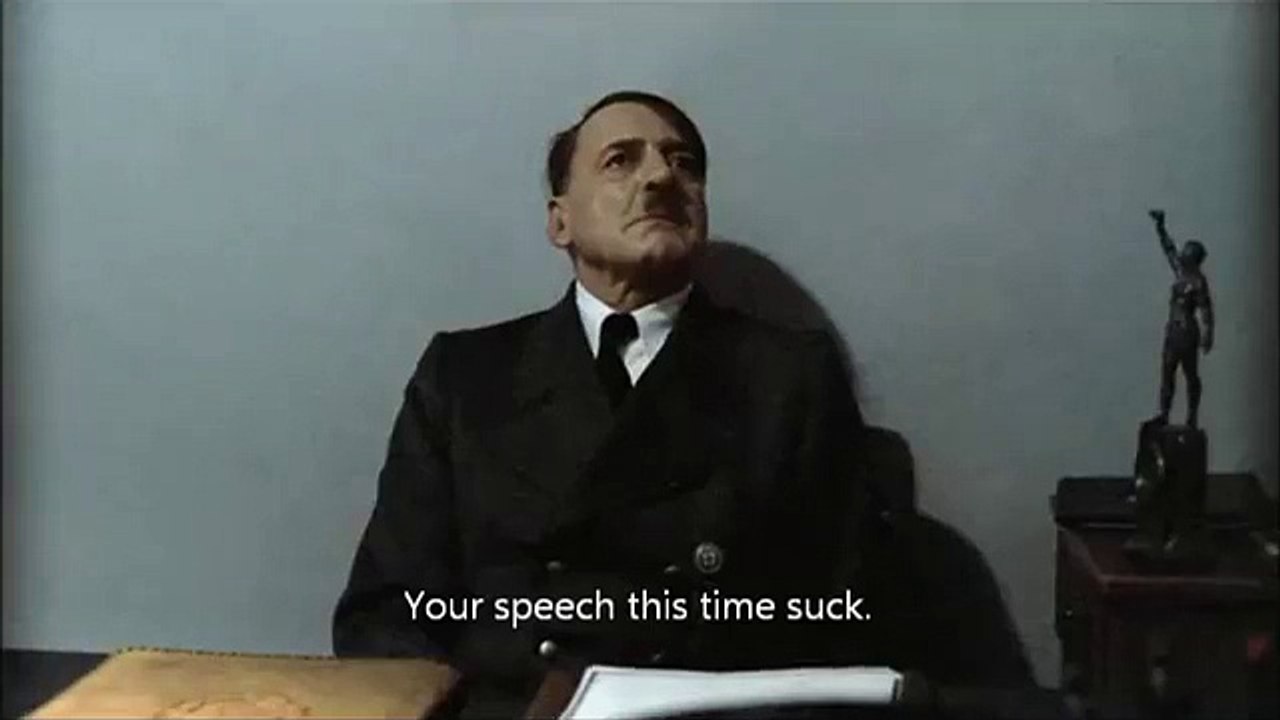 Hitlers crazy speech translated