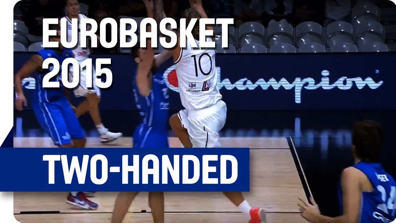 Timma Takes off and Jams it in! - EuroBasket 2015