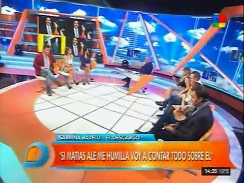 Sabrina Ravelli habla de su relación con Matías Alé