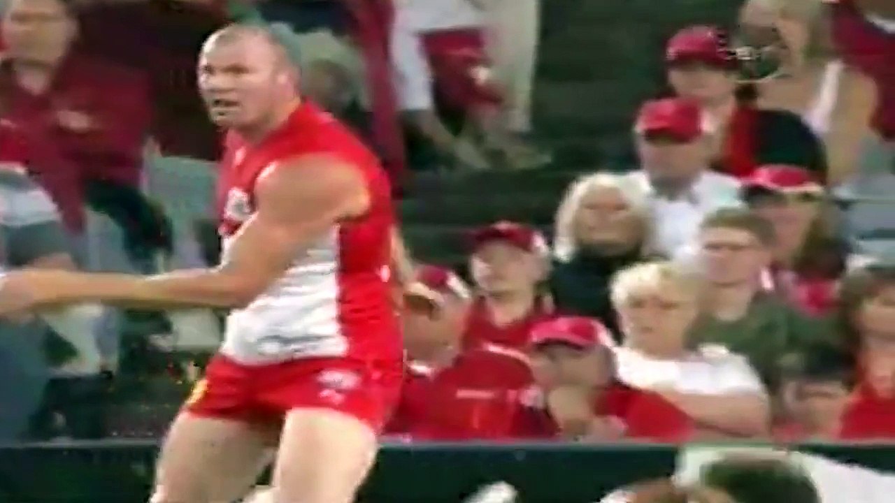 Big hits in Australian Rules Football (AFL)