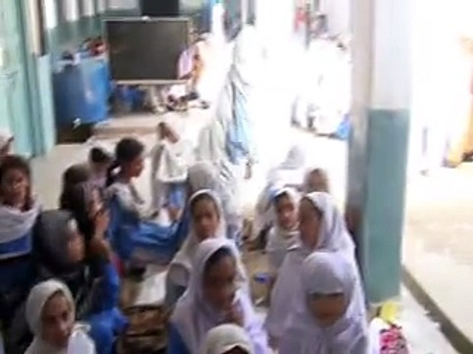 Said Ali Shah donates fans to girls schools in Chakdara