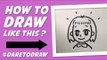 How to Draw Cute Girl Face - Cara Menggambar Wajah Gadis Imut