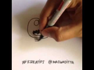 Cara Menggambar Orang Lari Terbirit - birit Dari Angka 38