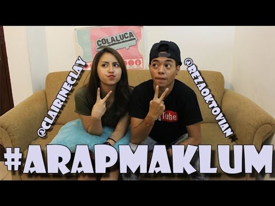 #ArapMaklum with Clairine Christabel