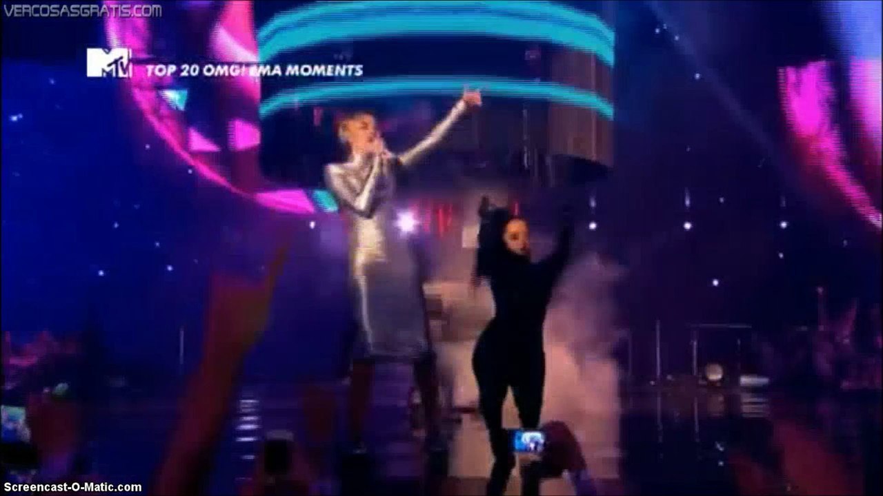 MTV EMAs Moments: Miley Cyrus #2 (HQ)