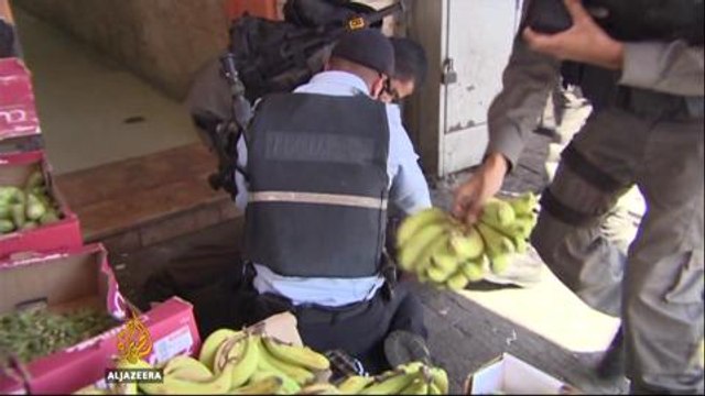 Israeli forces deployed in East Jerusalem