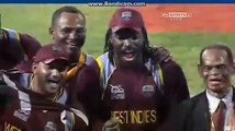 Chris Gayle Dancing Like Mad on winning T20 WC Final